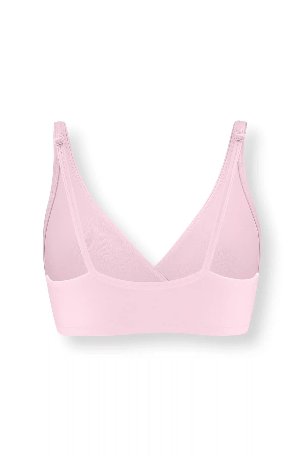 Women's Cross Front Bralette in Peony