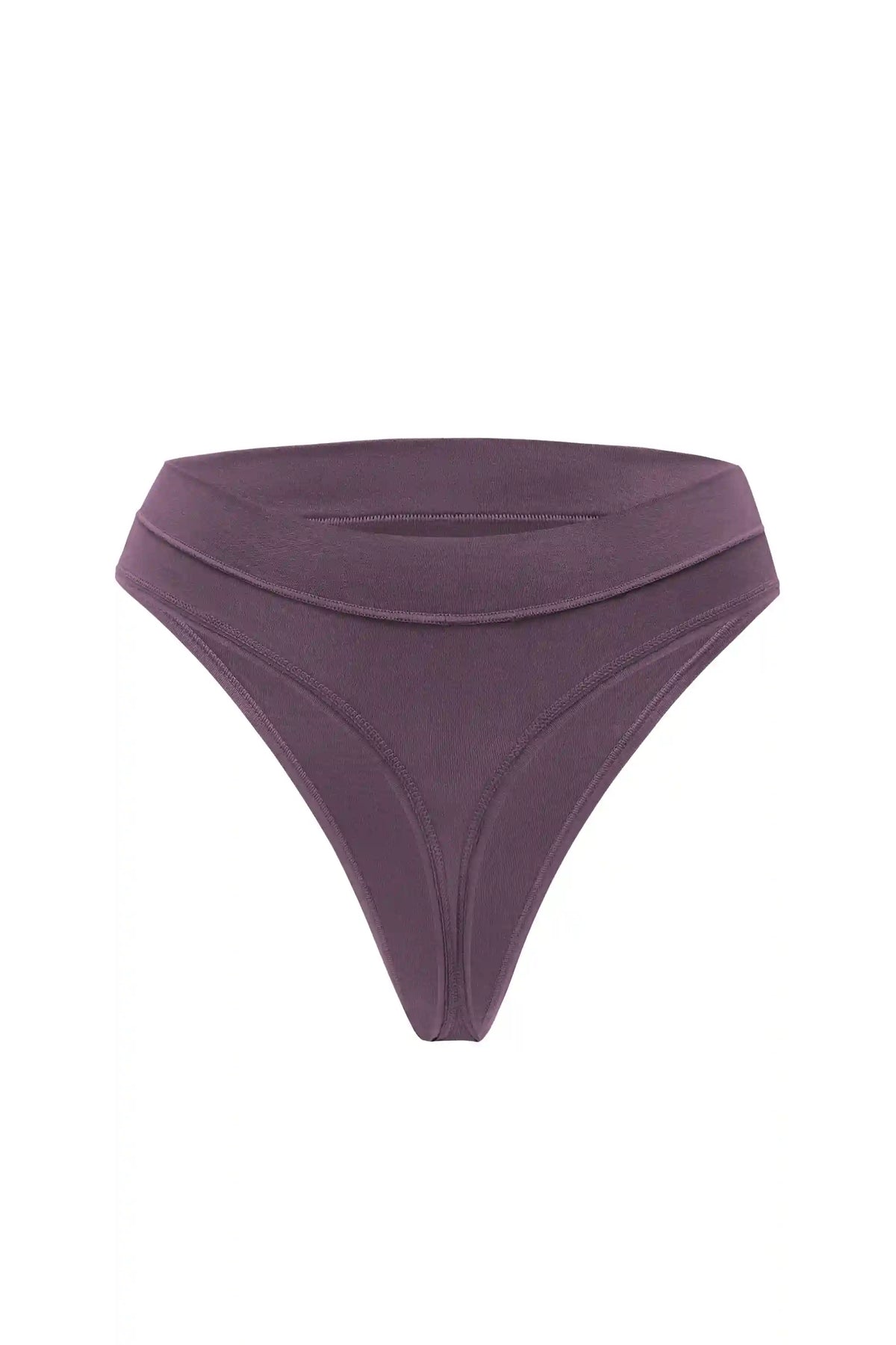 Women's Thong in Currant