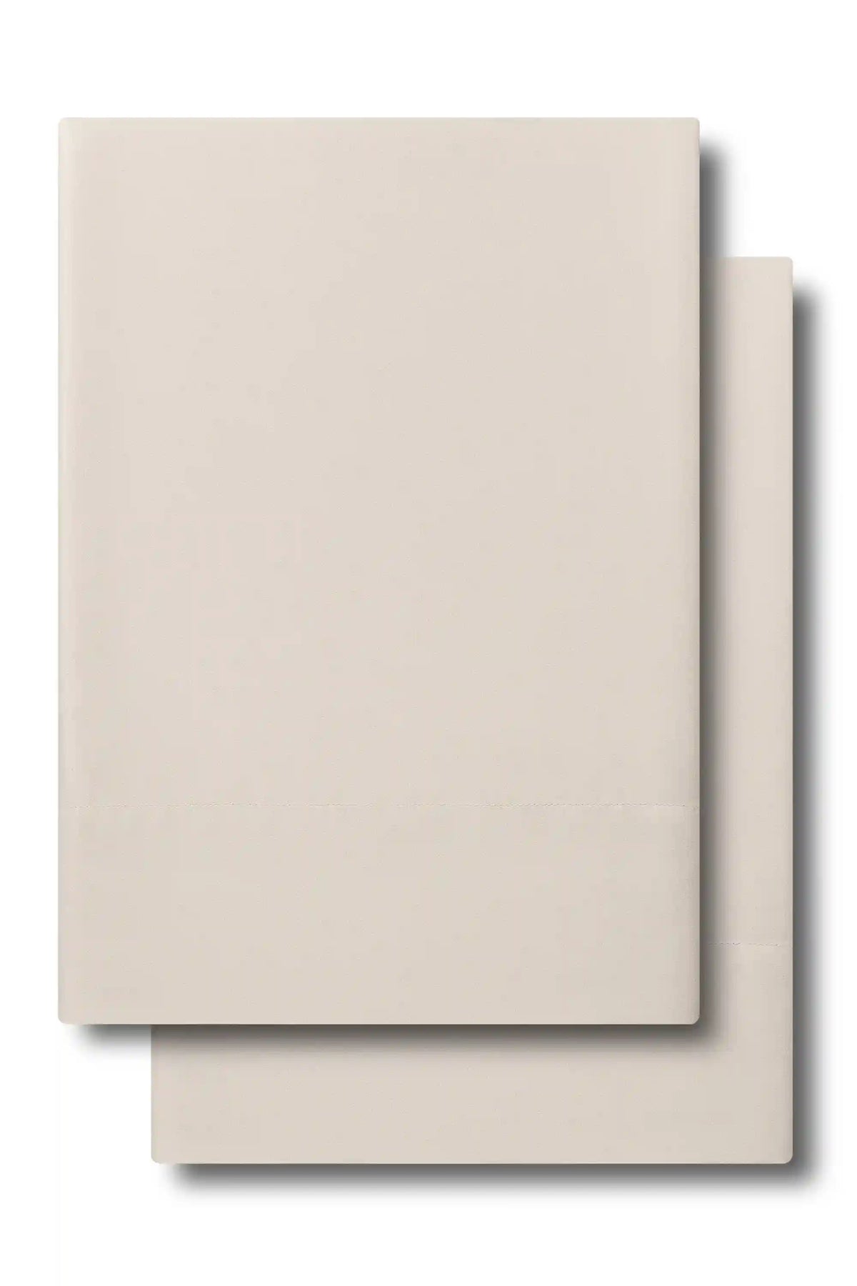 Bamboo Sateen Pillowcase Set in Sand Stone