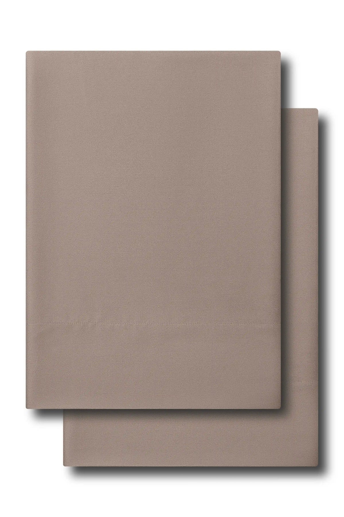 Bamboo Sateen Pillowcase Set in Truffle