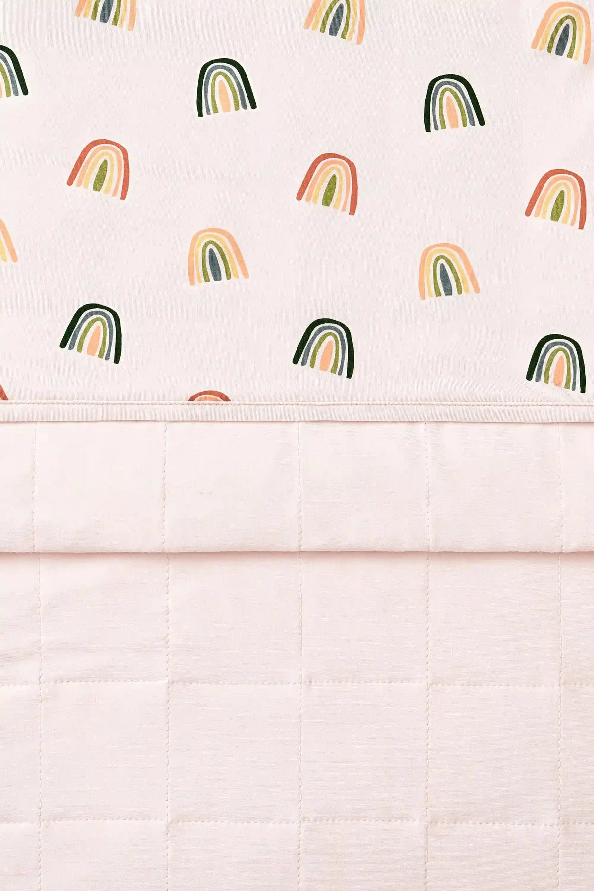 Baby Blanket in Retro Rainbow 1.0