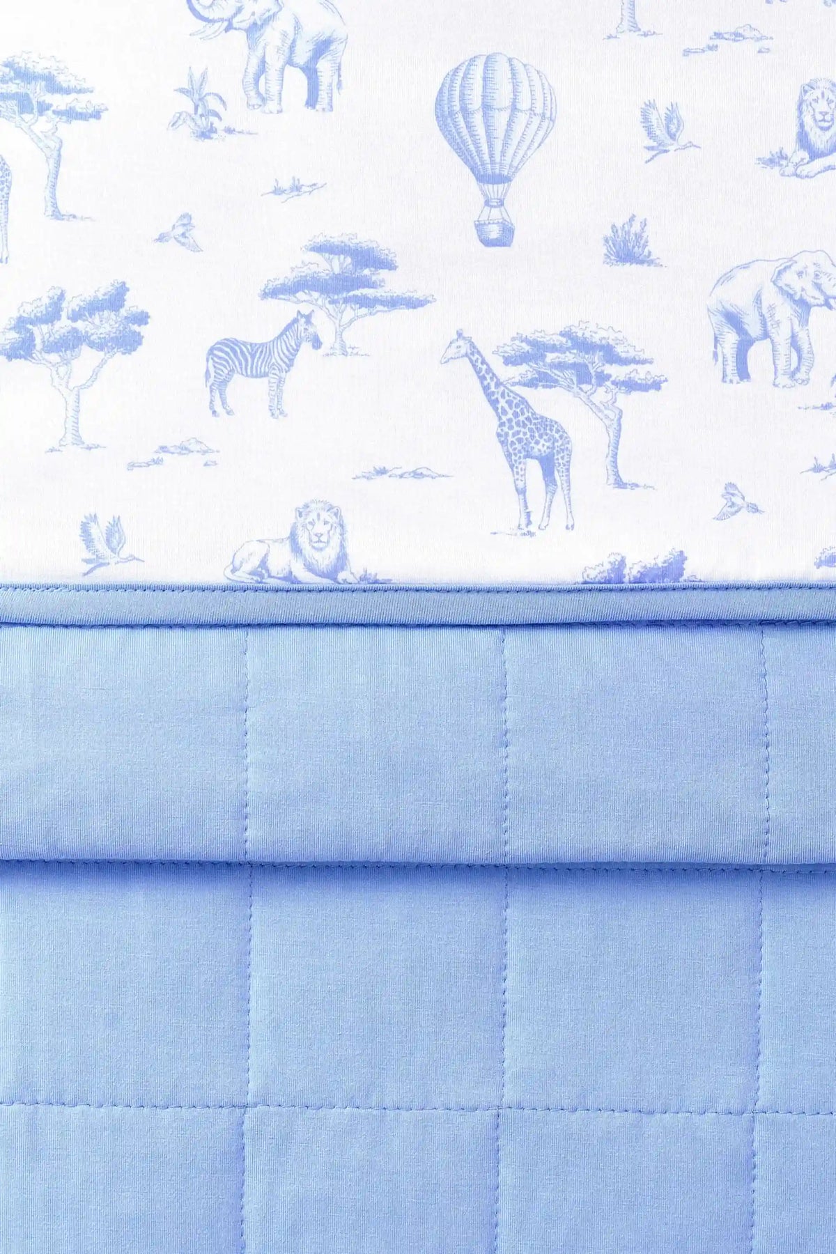 Baby Blanket in Toile Safari