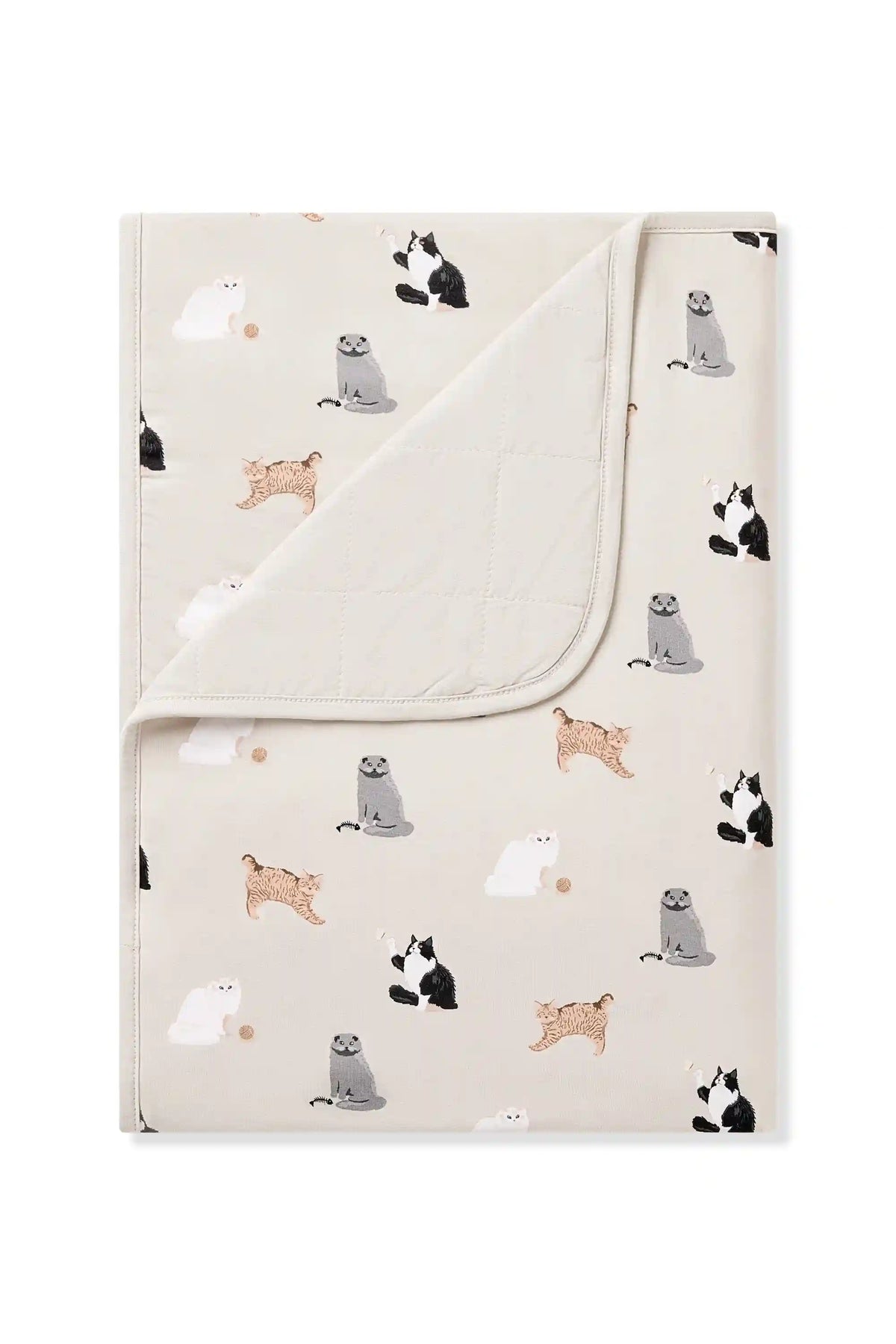 Toddler Blanket in Fluffy Cat 1.0