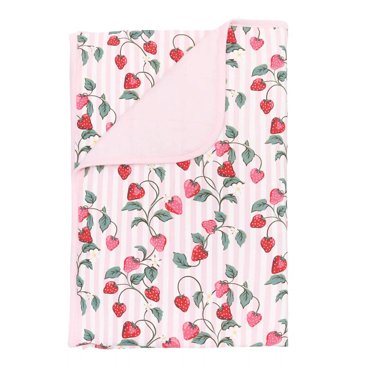 Toddler Blanket in Strawberry Fields 1.0