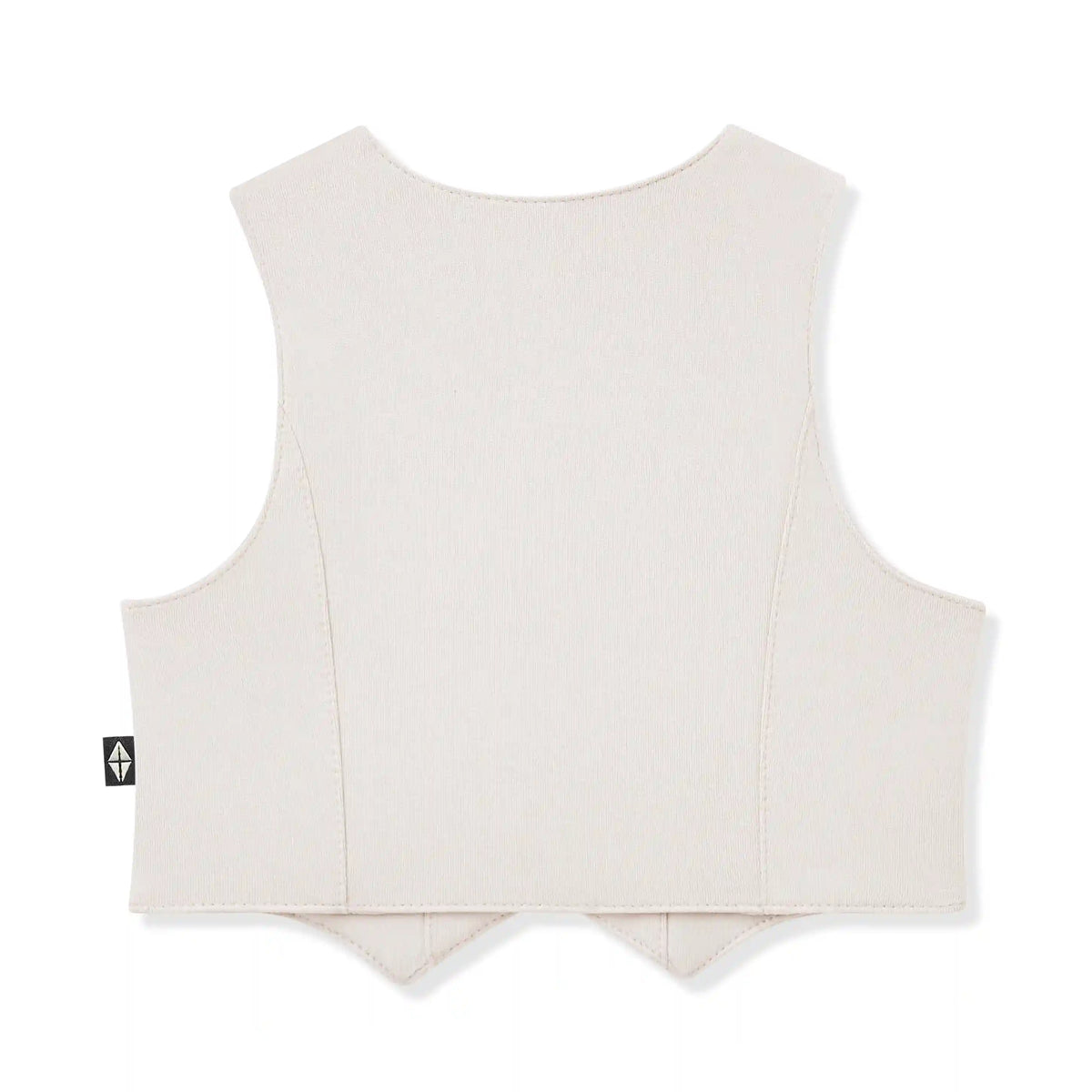 Tuxedo Vest in Oat