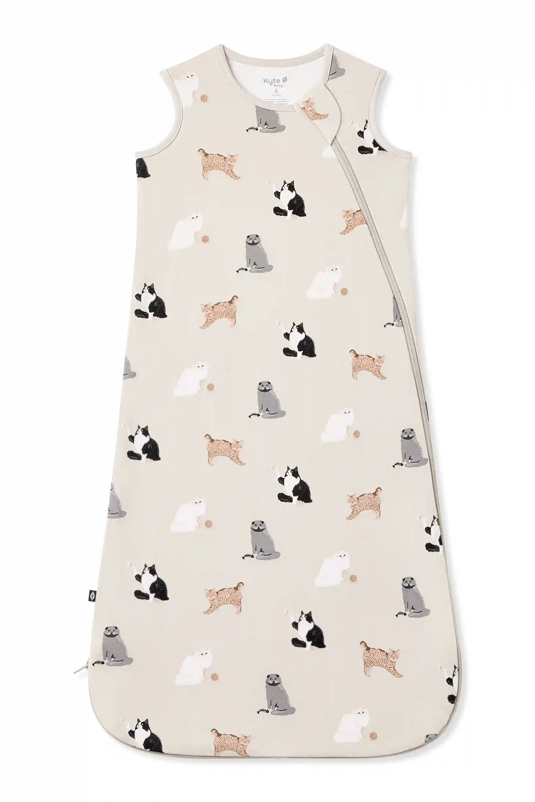 Sleep Bag in Fluffy Cat 0.5