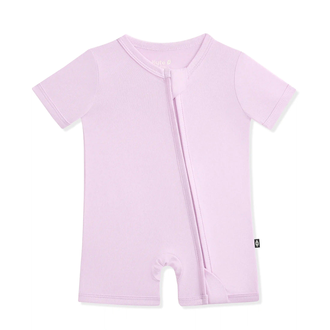 Zipper Shortall Romper in Thistle