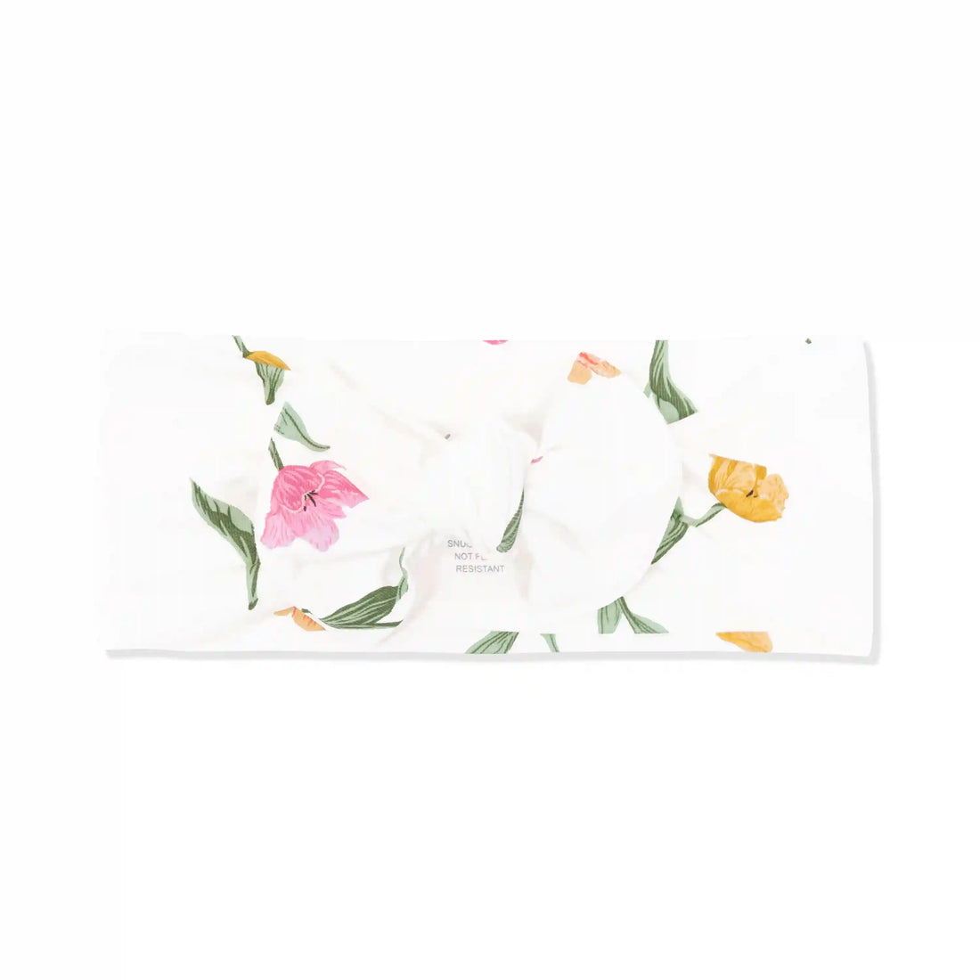 Knotted Bow Headband in Tulip