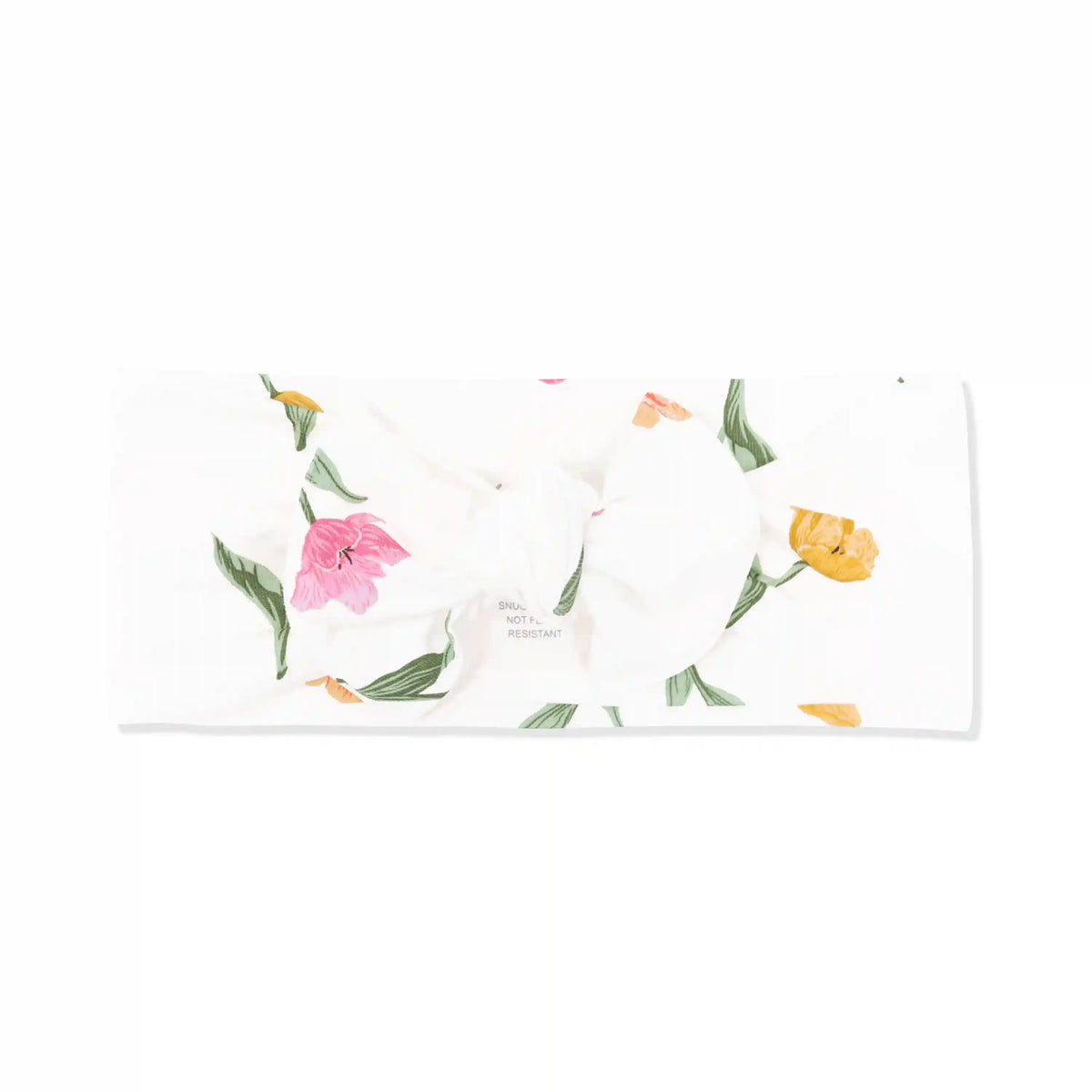 Knotted Bow Headband in Tulip