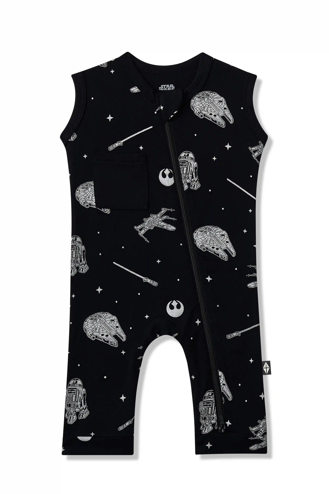Zippered Sleeveless Romper in STAR WARS™
