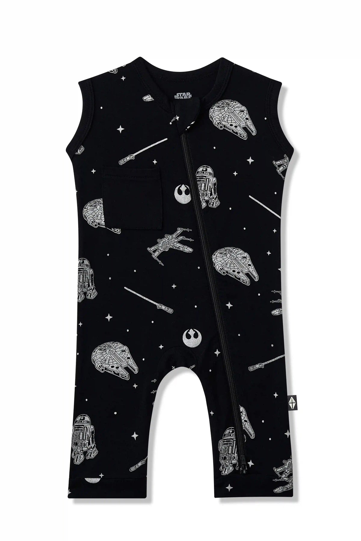 Zippered Sleeveless Romper in STAR WARS™
