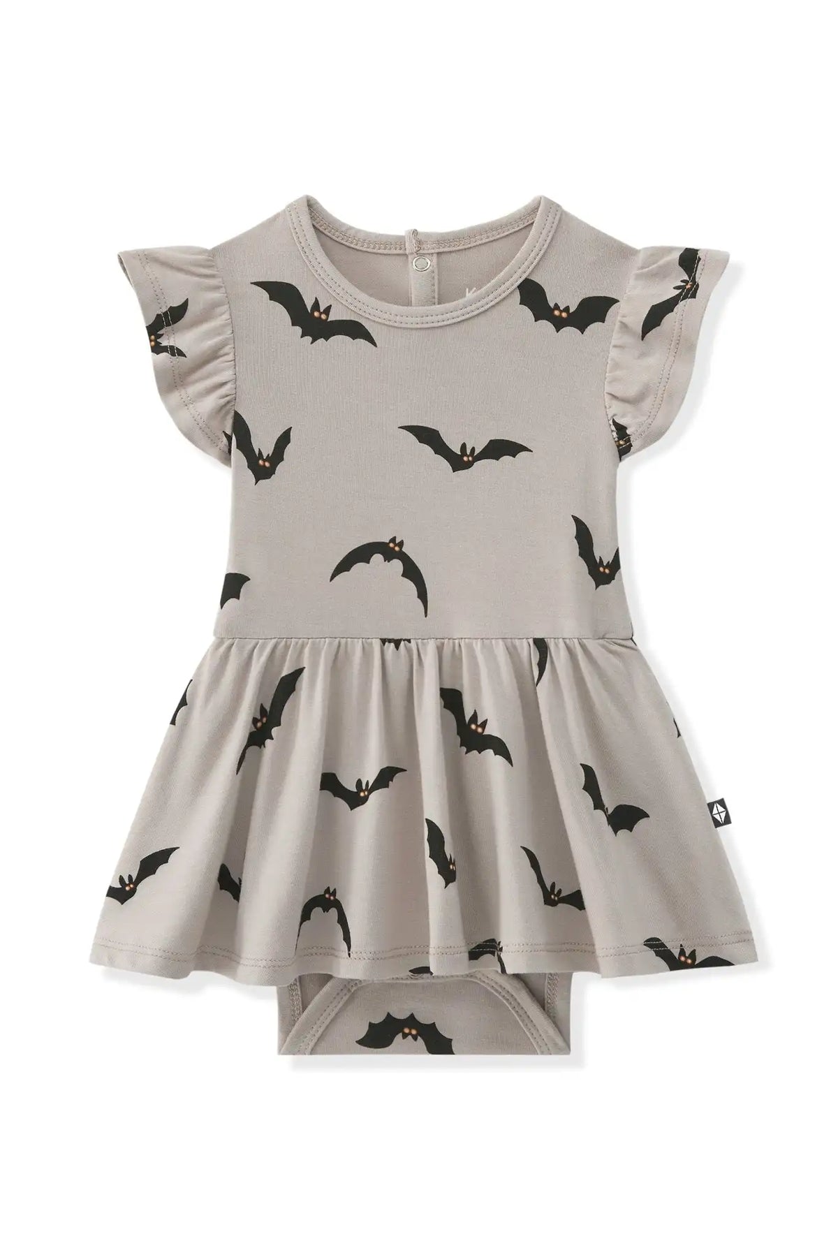 Twirl Bodysuit Dress in Bats