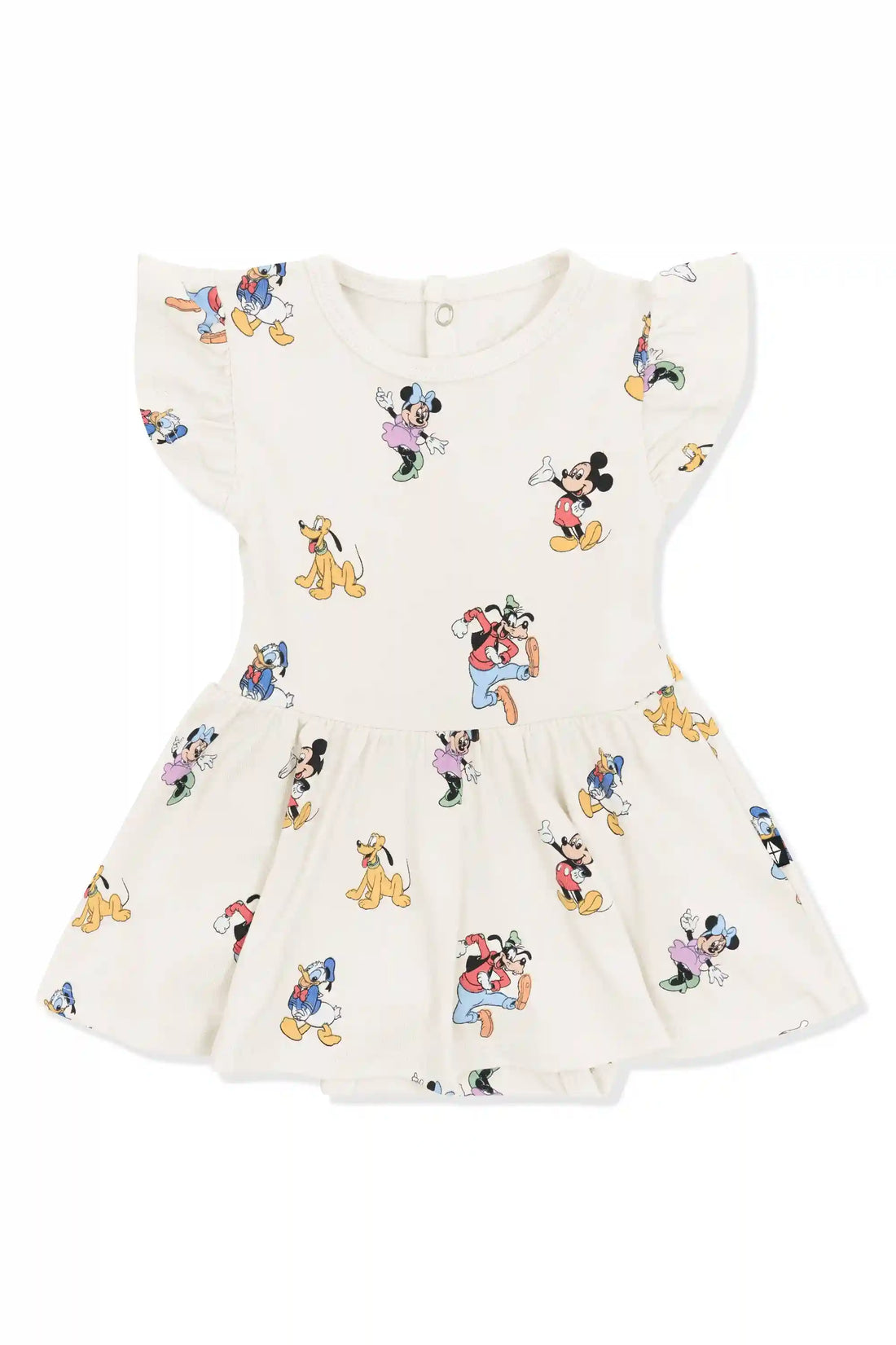 Twirl Bodysuit Dress in Mickey Mouse and Friends