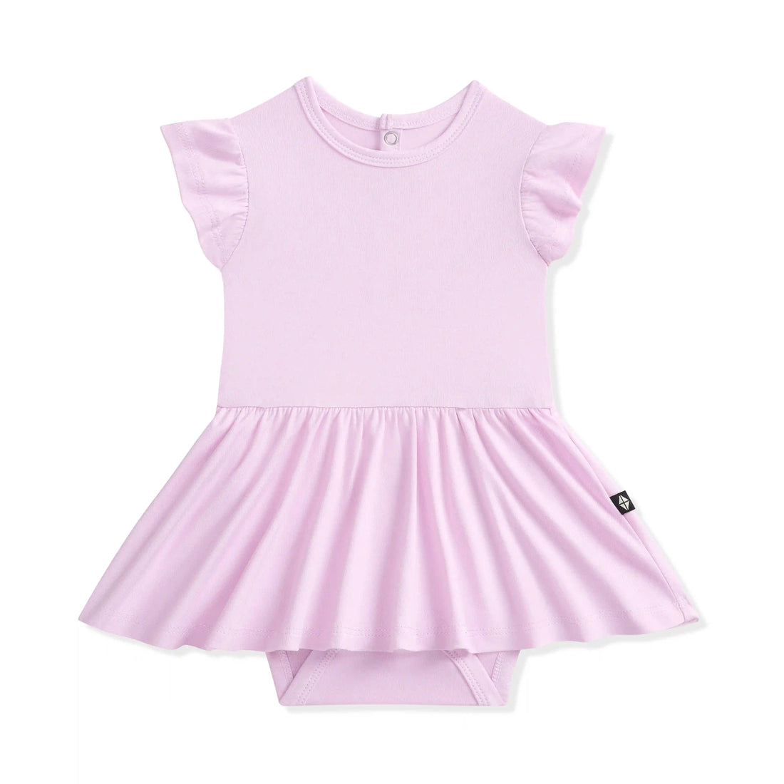 Twirl Bodysuit Dress in Thistle