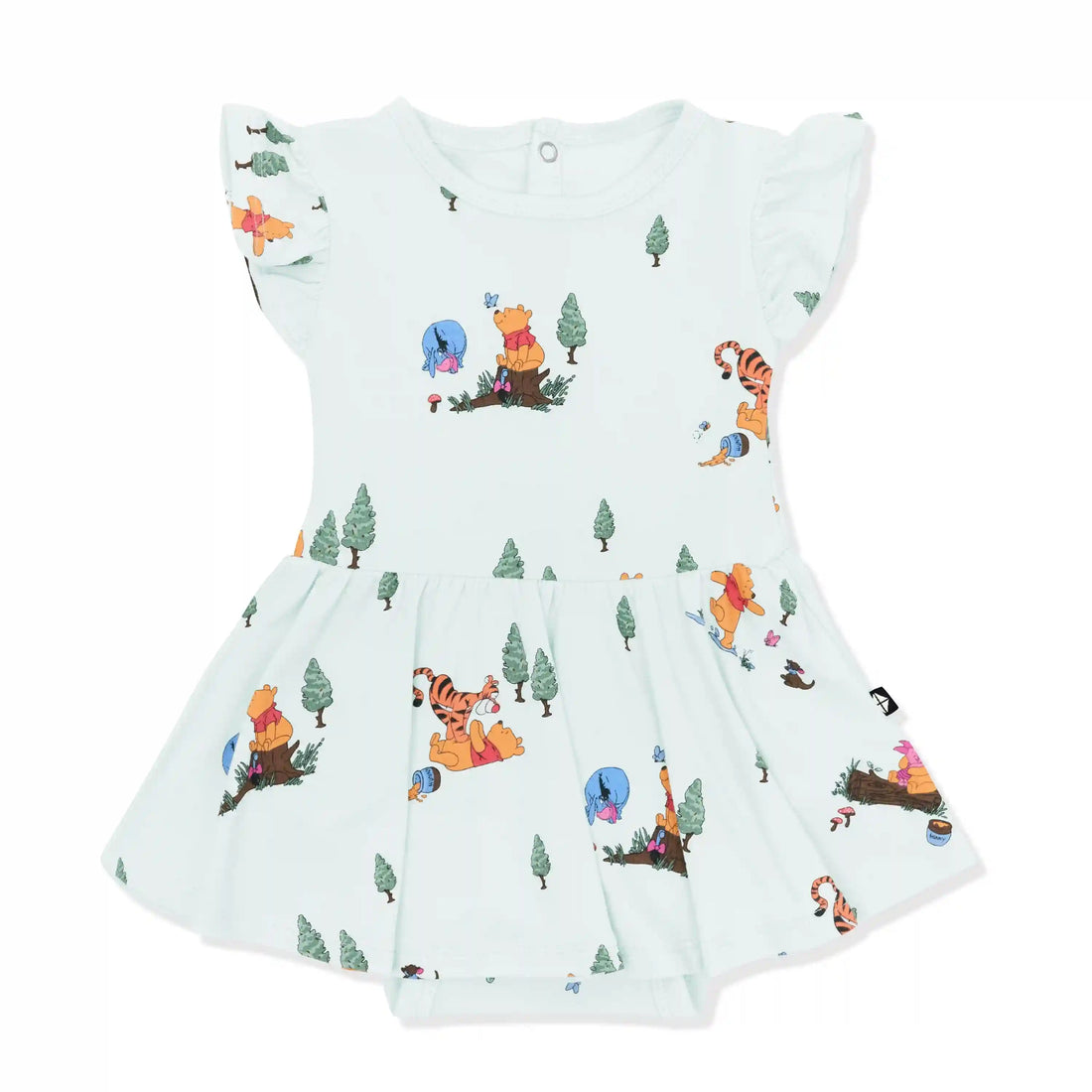 Twirl Bodysuit Dress in Winnie the Pooh Hundred Acre Wood
