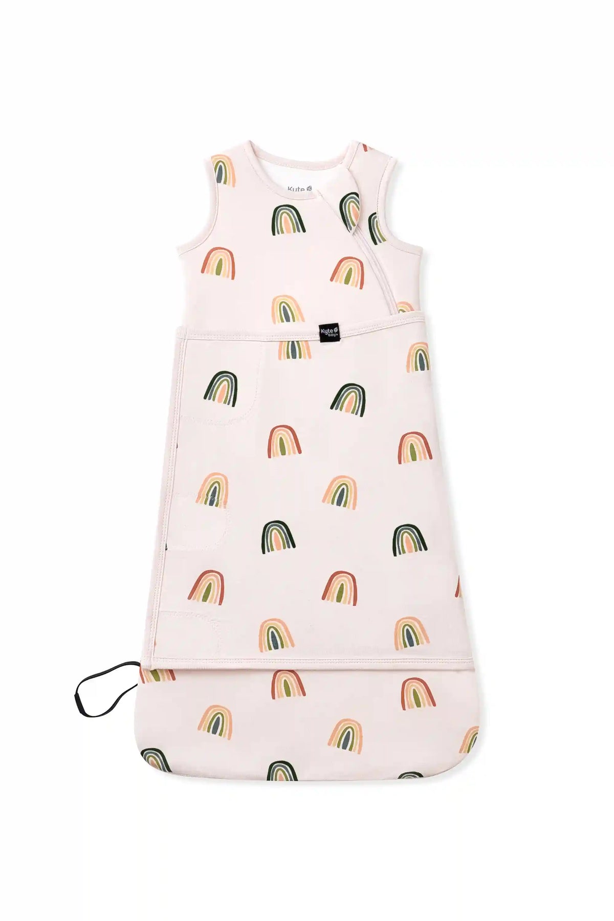 Sleep Bag Swaddler in Retro Rainbow 1.0