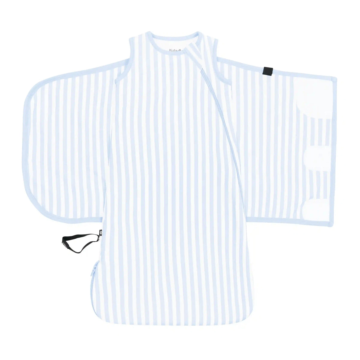 Sleep Bag Swaddler in Small Mist Stripe 1.0
