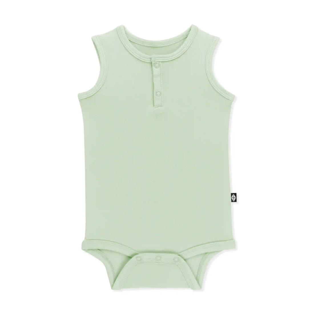 Sleeveless Bodysuit in Basil