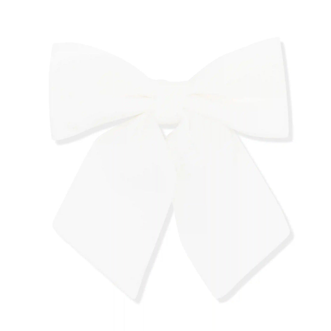 Large Alligator Clip Bow in Cloud
