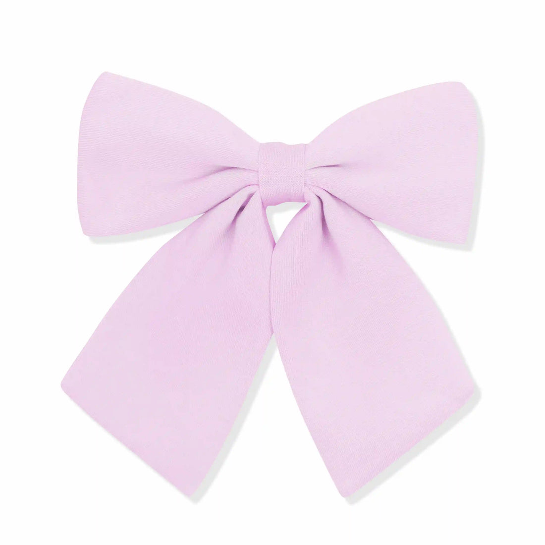 Large Alligator Clip Bow in Thistle