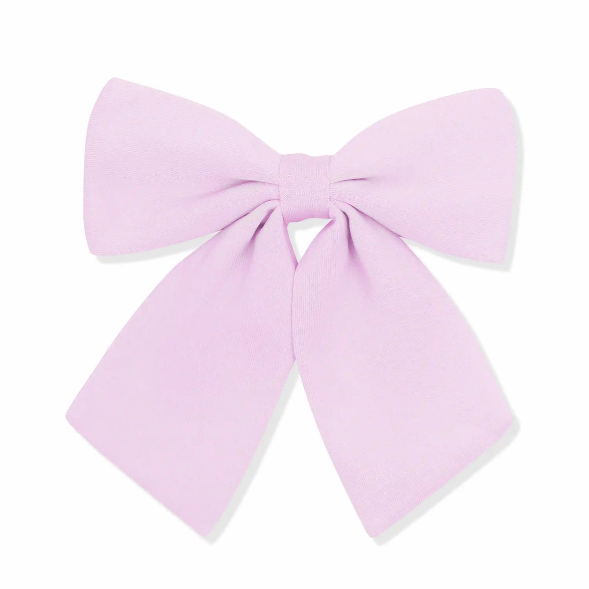 Large Alligator Clip Bow in Thistle