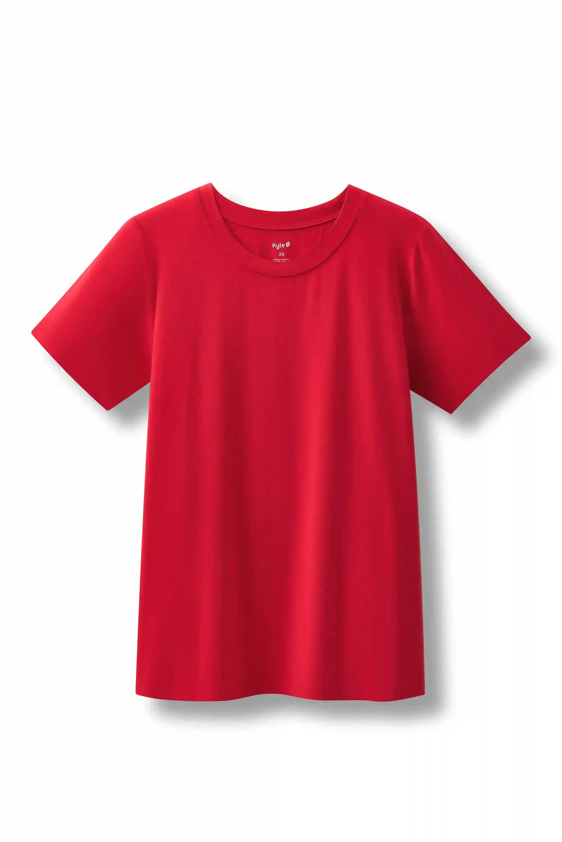 Women's Crew Neck Tee in Cardinal