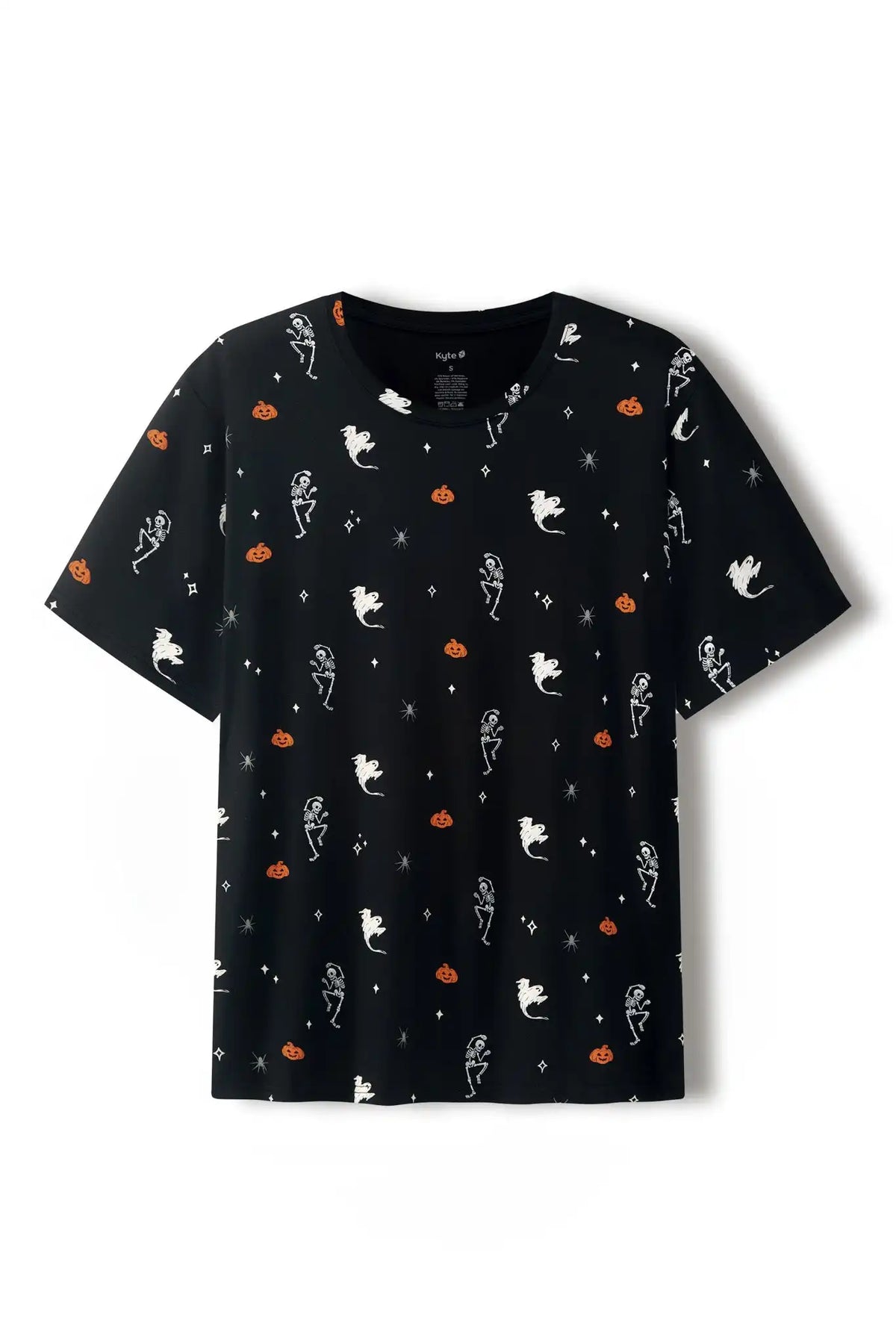 Men's Crew Neck Tee in Halloween Friends