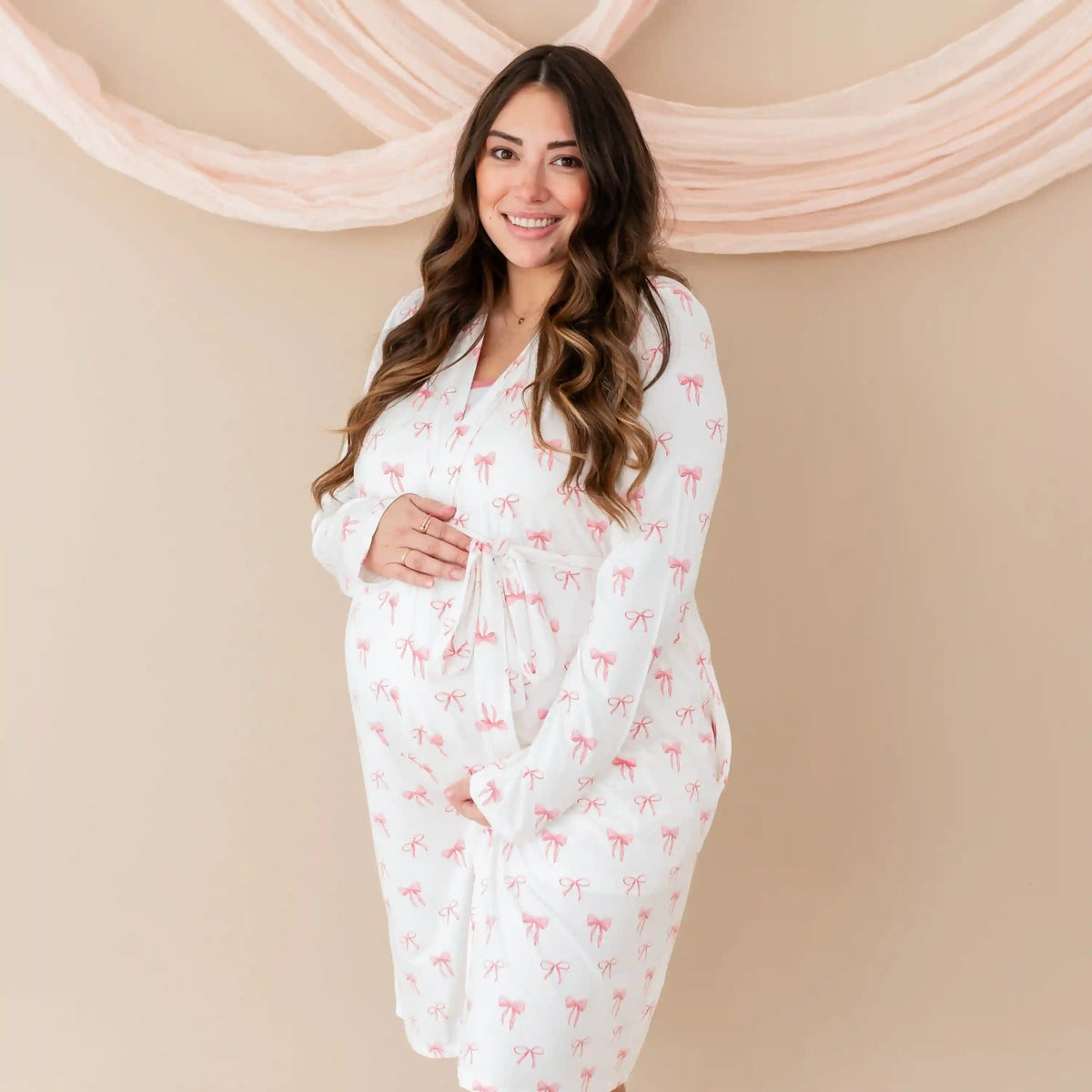 Women’s Lounge Robe in Bow