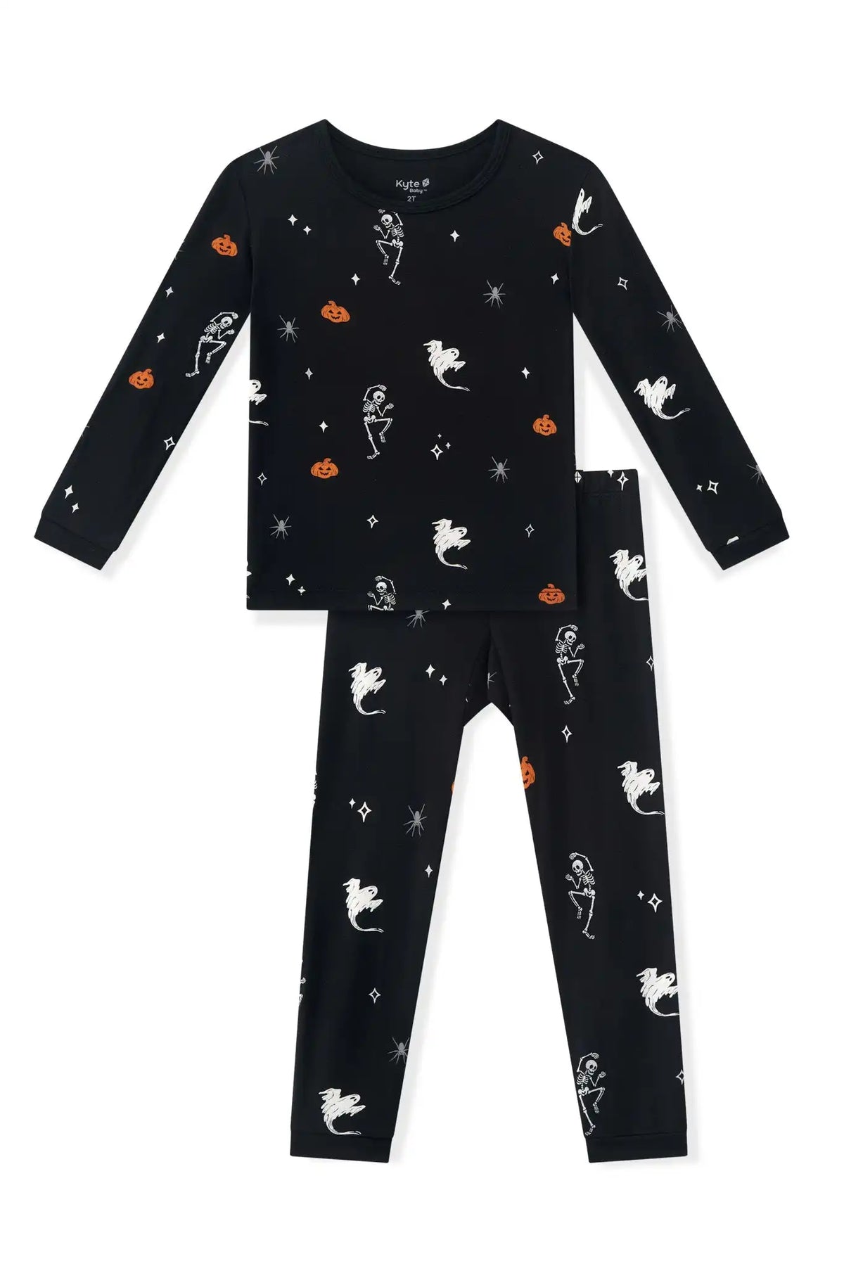 Long Sleeve Pajamas in Halloween Friends