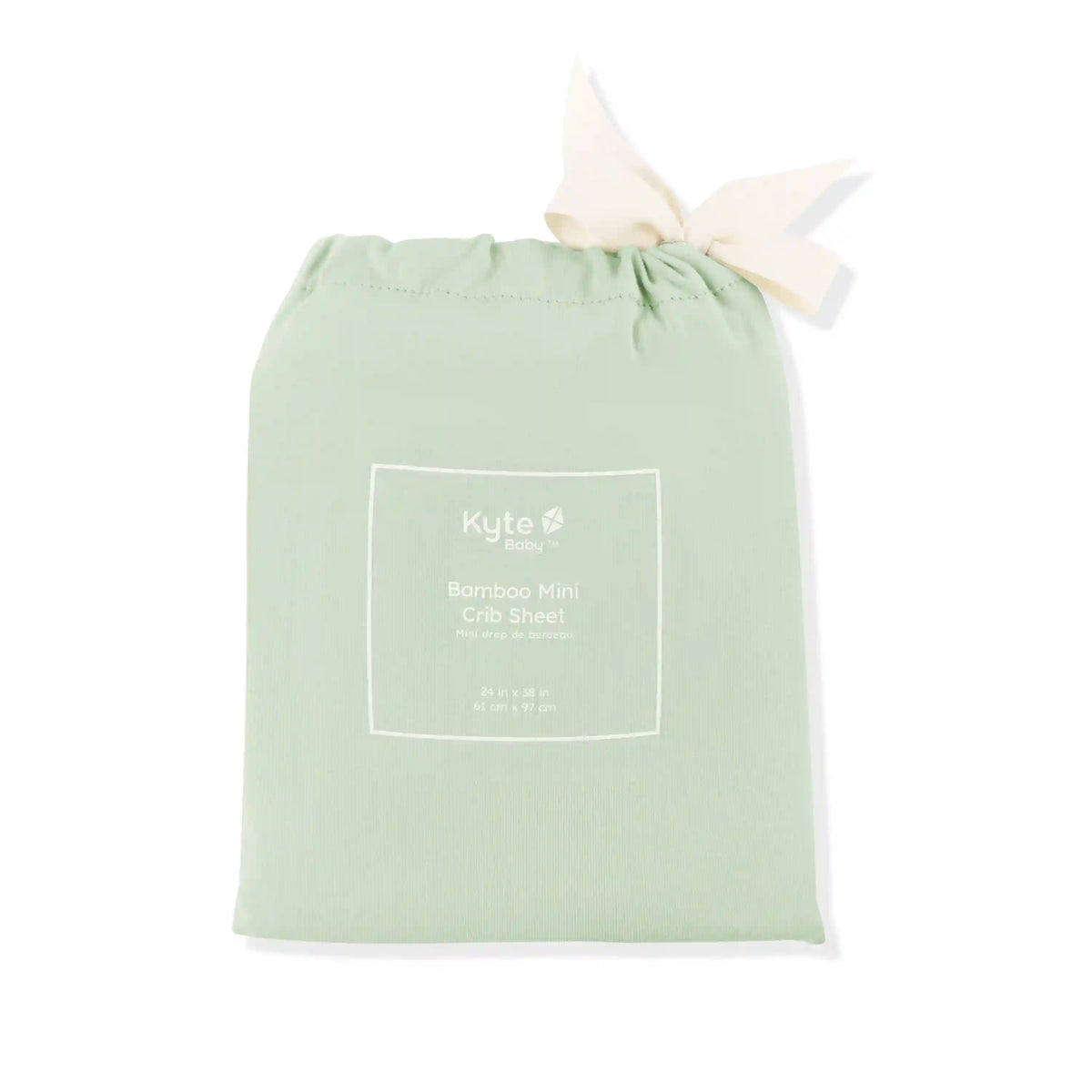 Mini Crib Sheet in Basil
