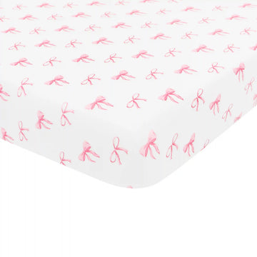 Mini Crib Sheet in Bow