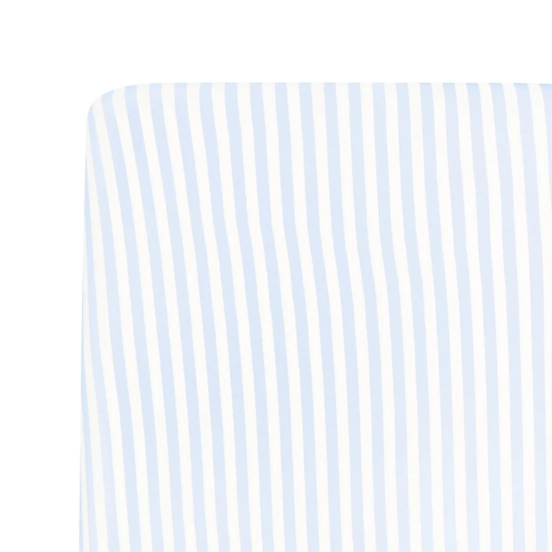Mini Crib Sheet in Small Mist Stripe