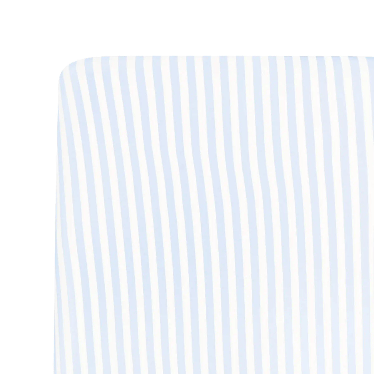 Mini Crib Sheet in Small Mist Stripe