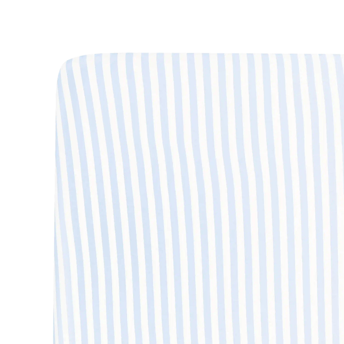 Crib Sheet in Small Mist Stripe