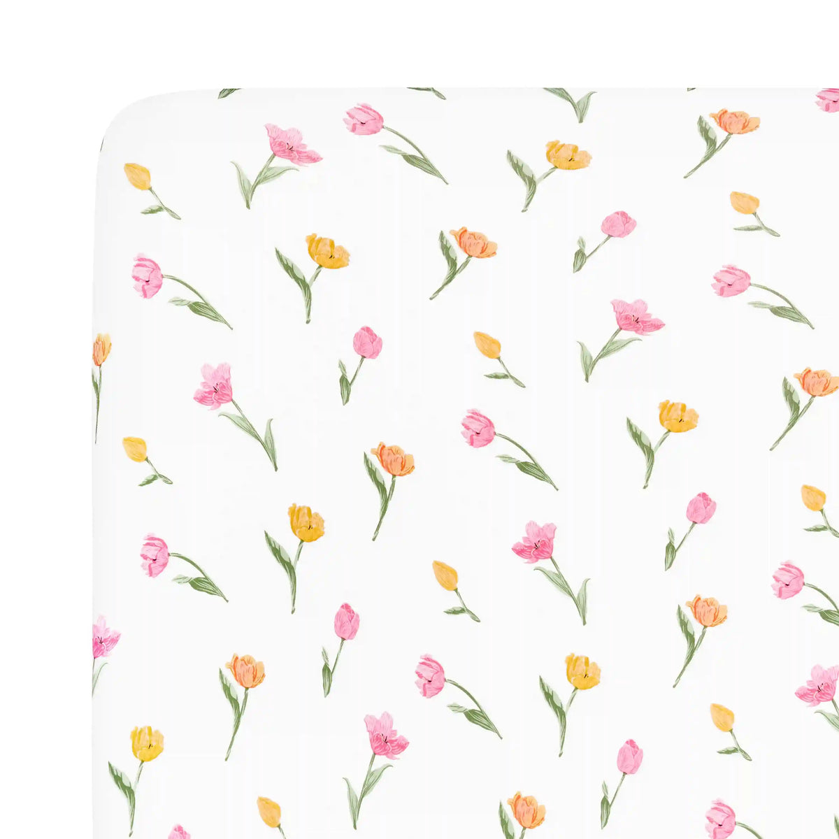Crib Sheet in Tulip