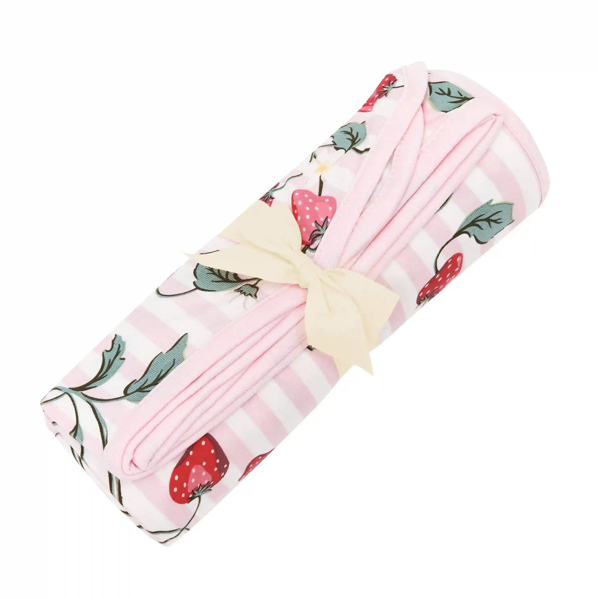 Swaddle Blanket in Strawberry Fields