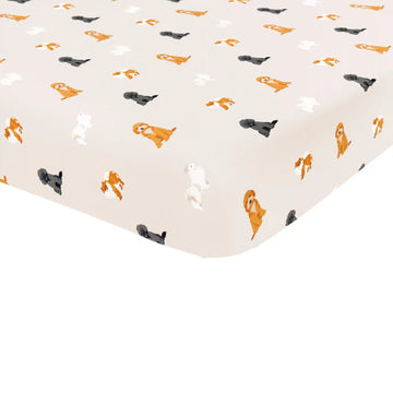 Twin Sheet in Fluffy Dog