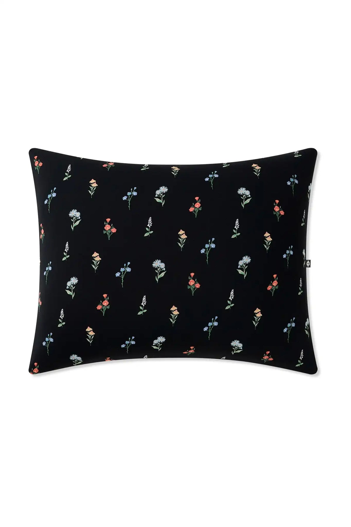 Standard Pillowcase in Midnight Wildflower