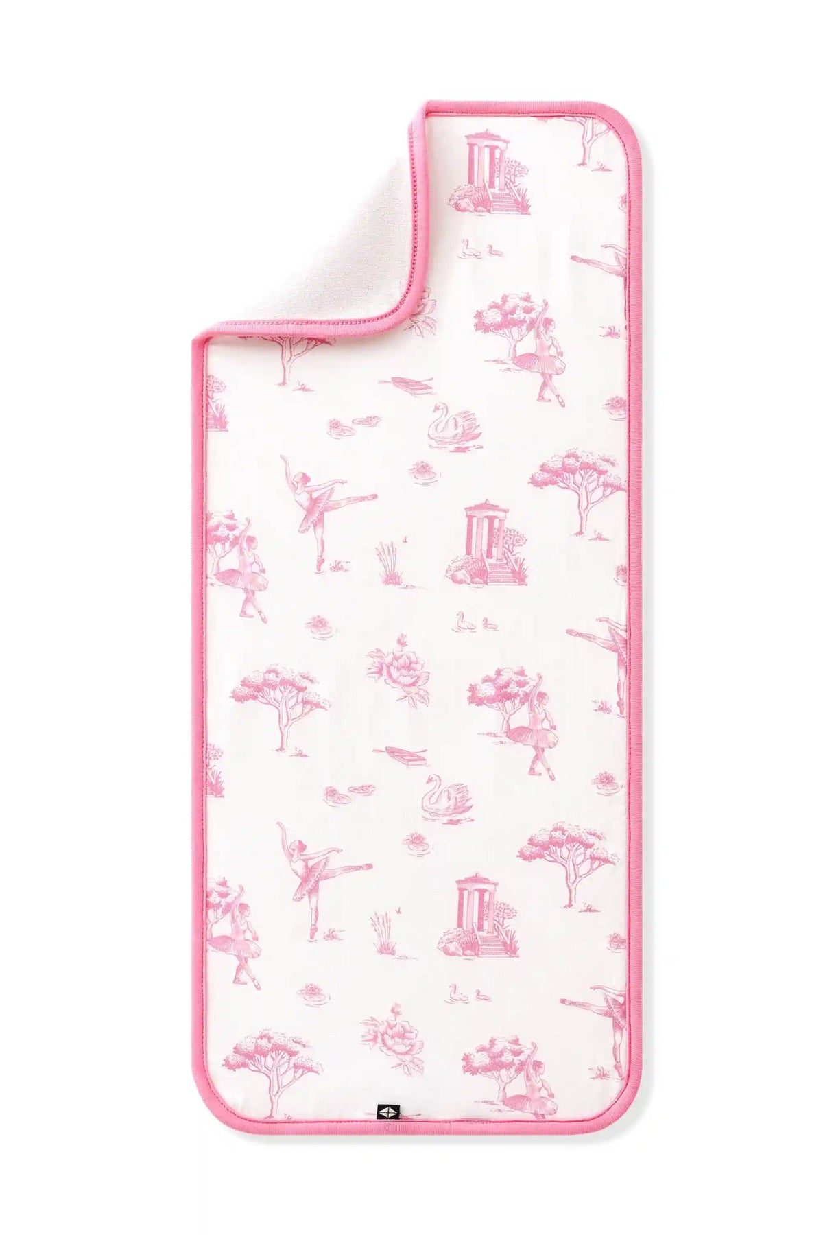 Burp Cloth in Toile Ballet