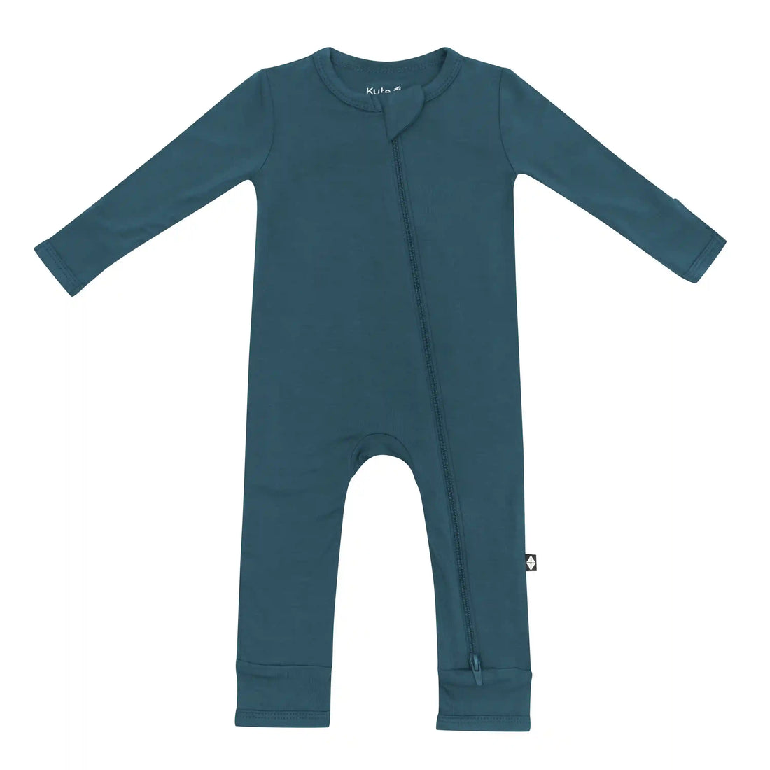 Zippered Romper in Atlantic