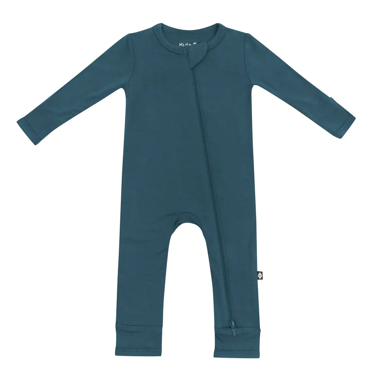 Zippered Romper in Atlantic