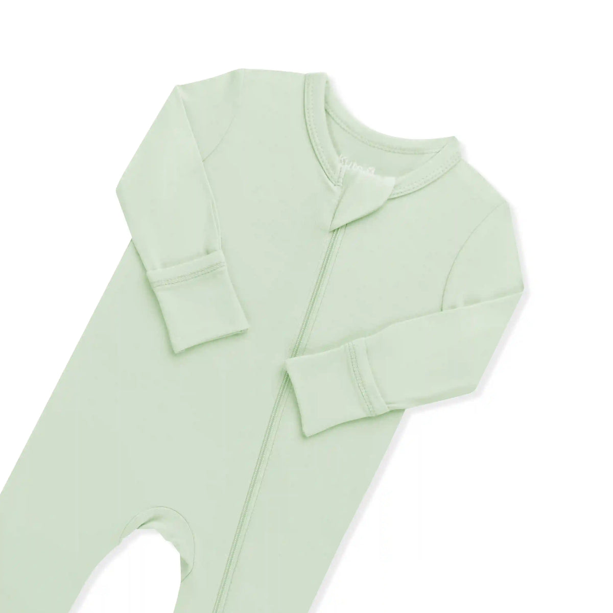 Zippered Romper in Basil