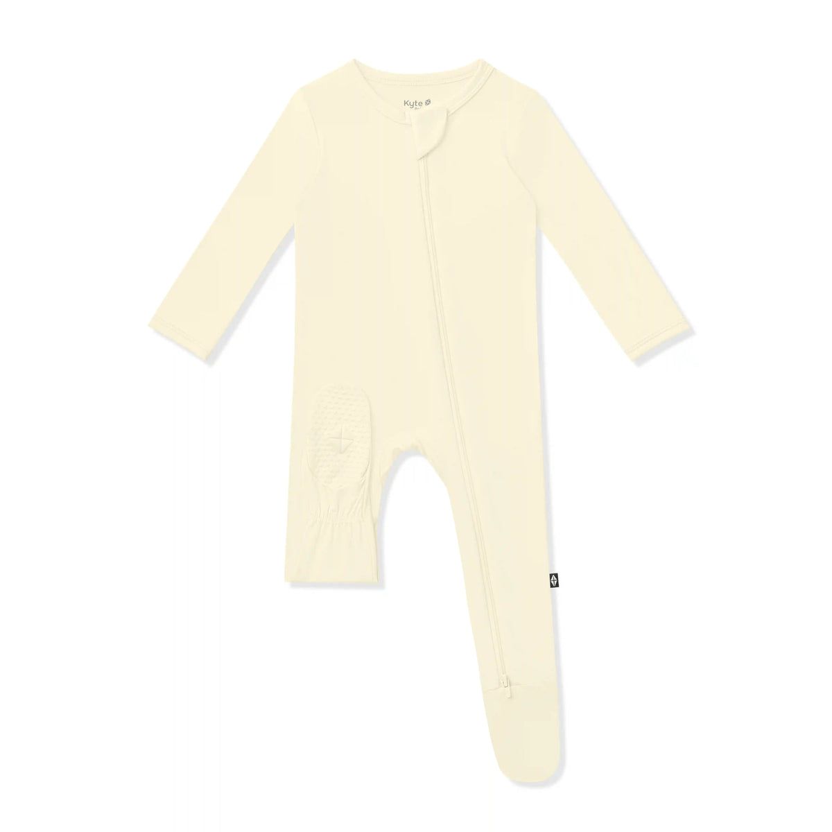 Zippered Footie in Chamomile