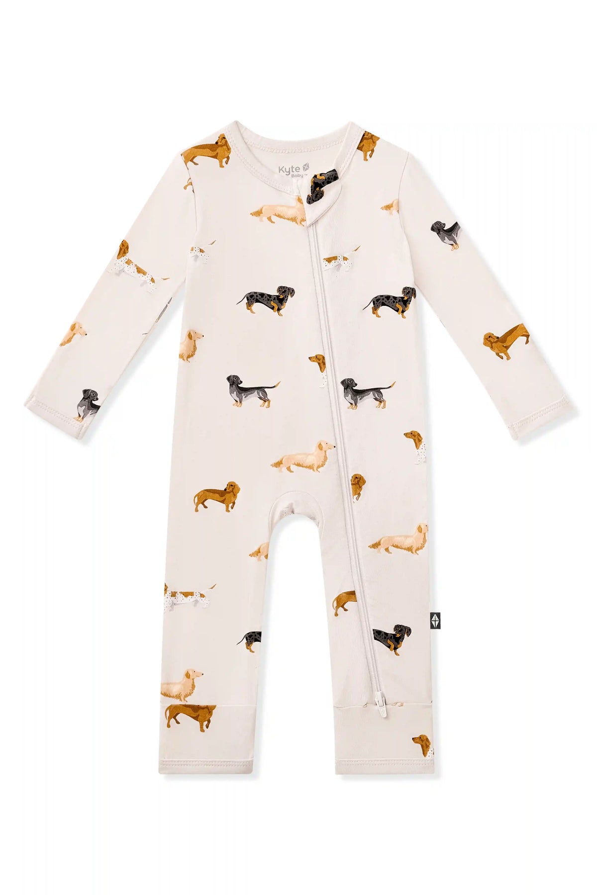 Zippered Romper in Dachshund