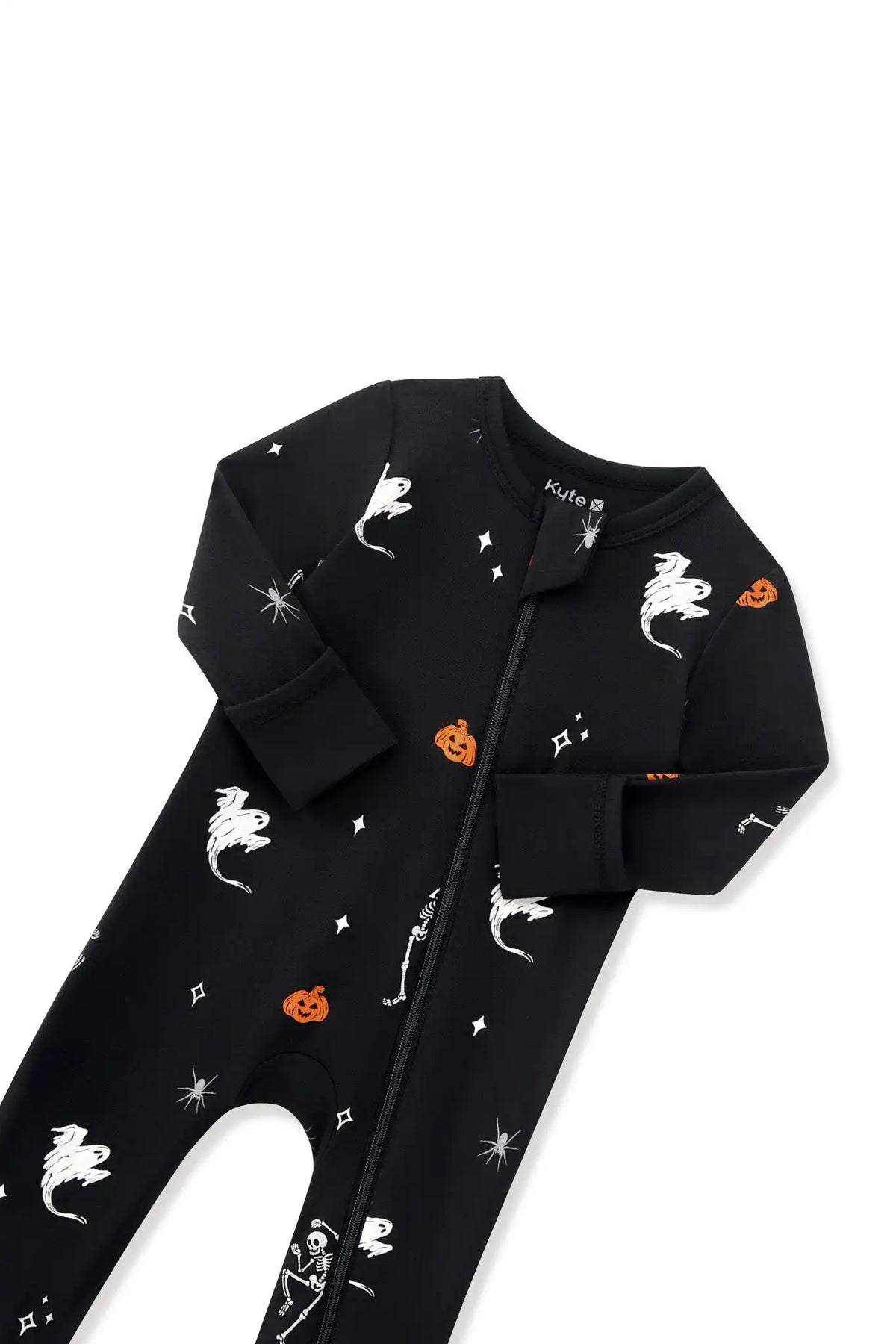 Zippered Romper in Halloween Friends