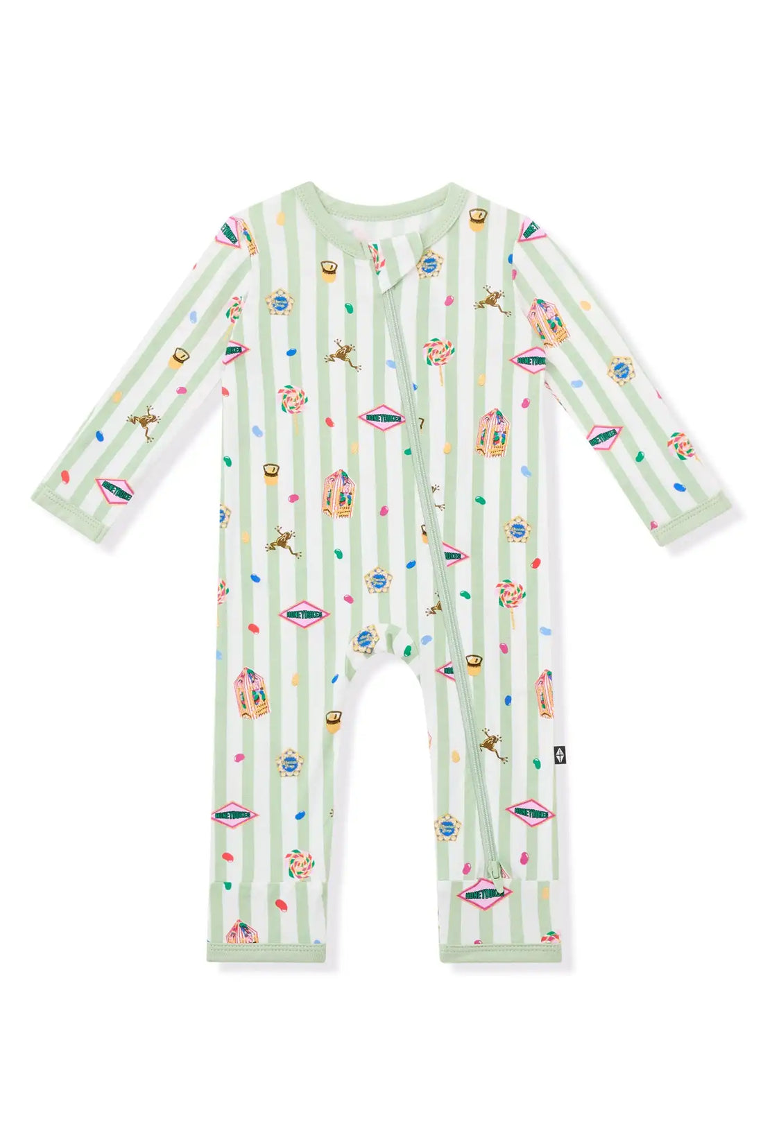 Zippered Romper in Honeydukes