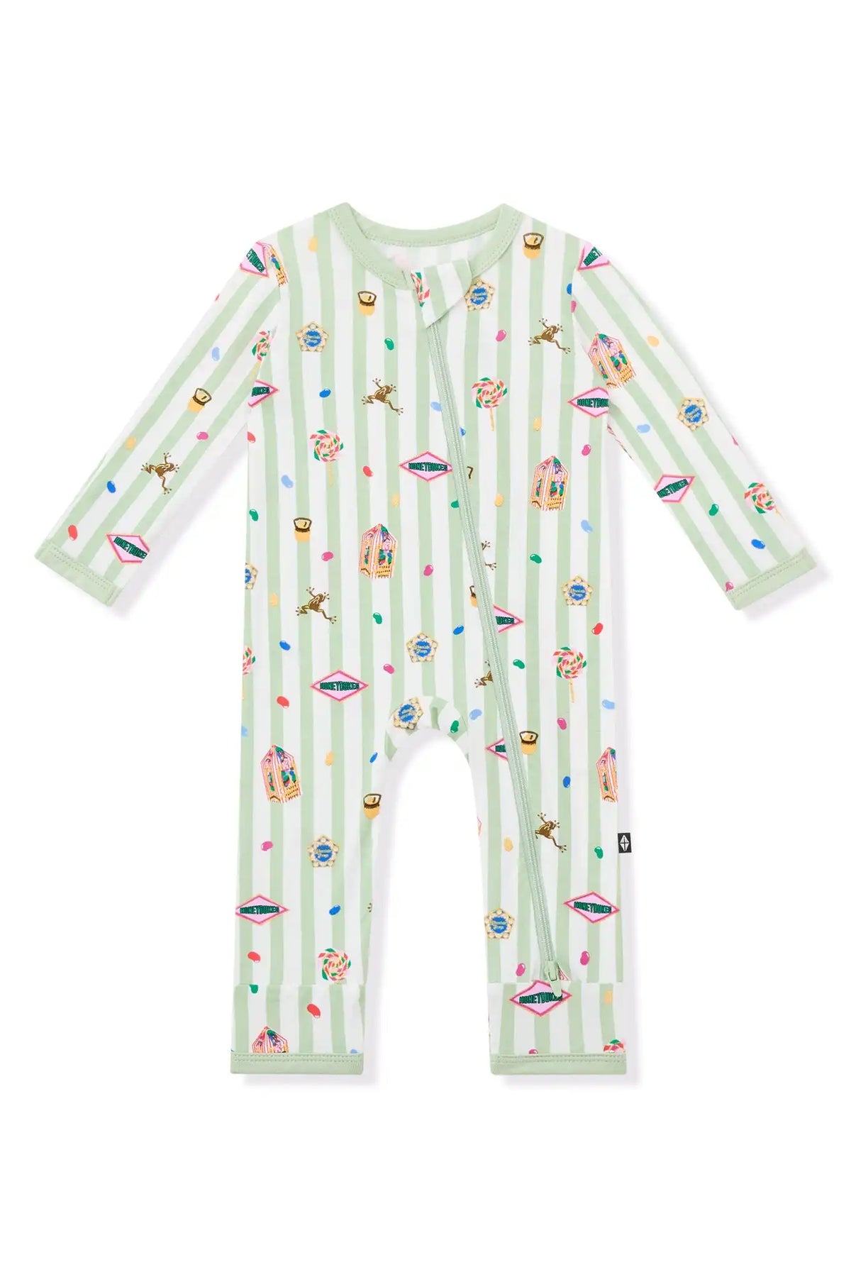 Zippered Romper in Honeydukes