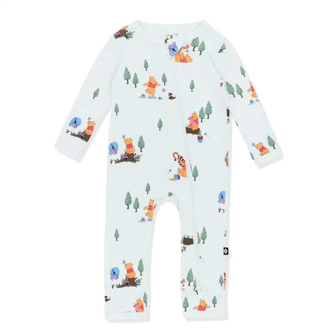 Zippered Romper in Winnie the Pooh Hundred Acre Wood