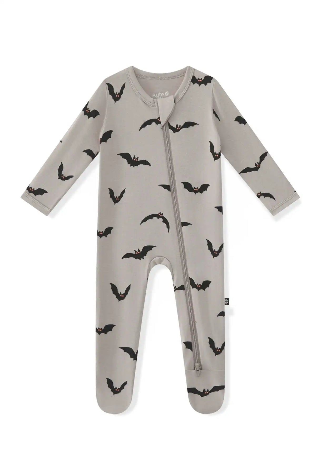 Zippered Footie in Bats