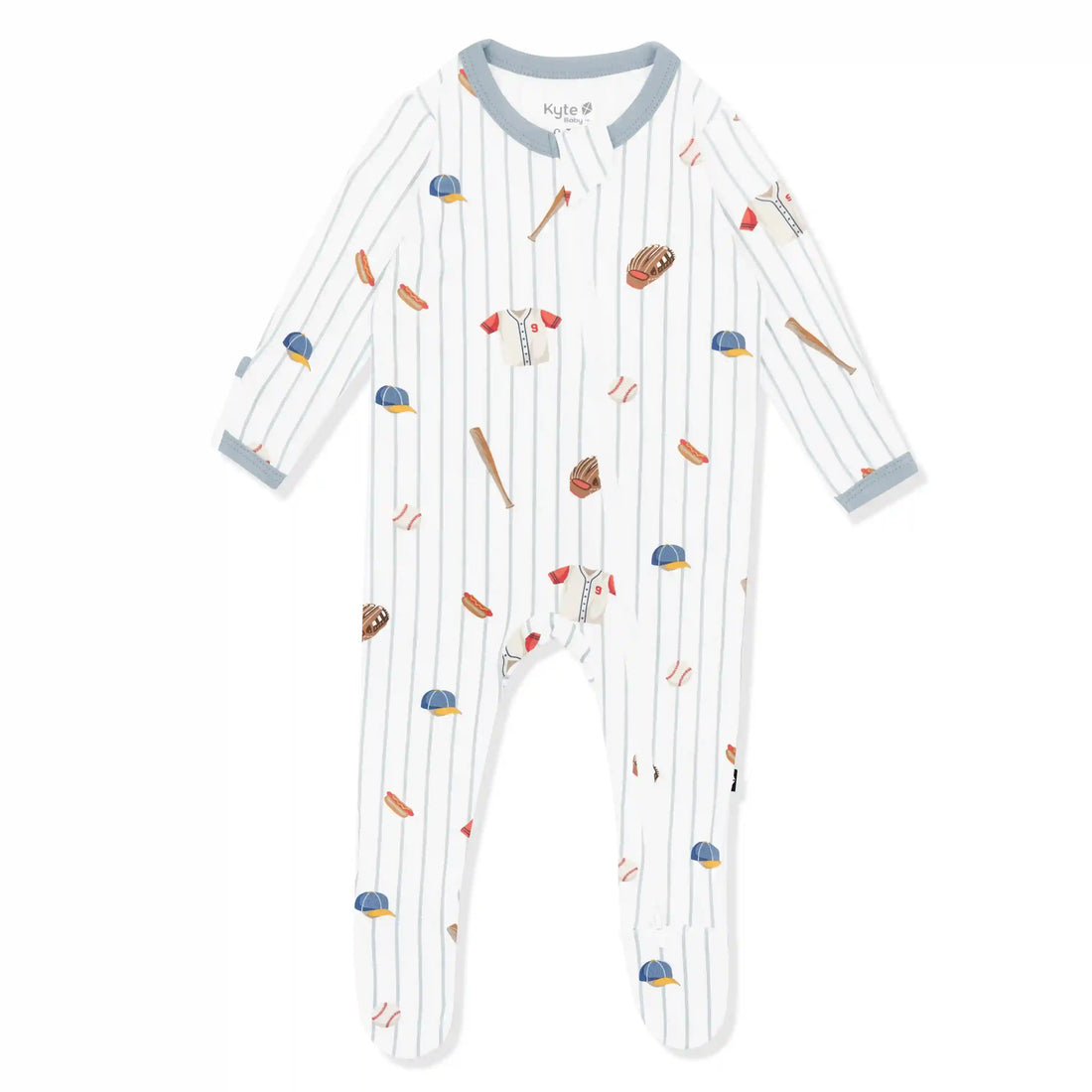 Zippered Footie in Home Run